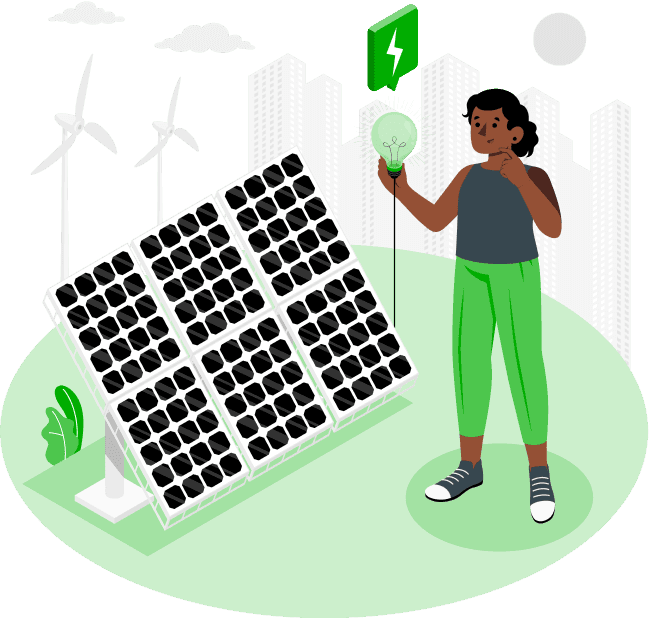 Clean Energy Project Illustration